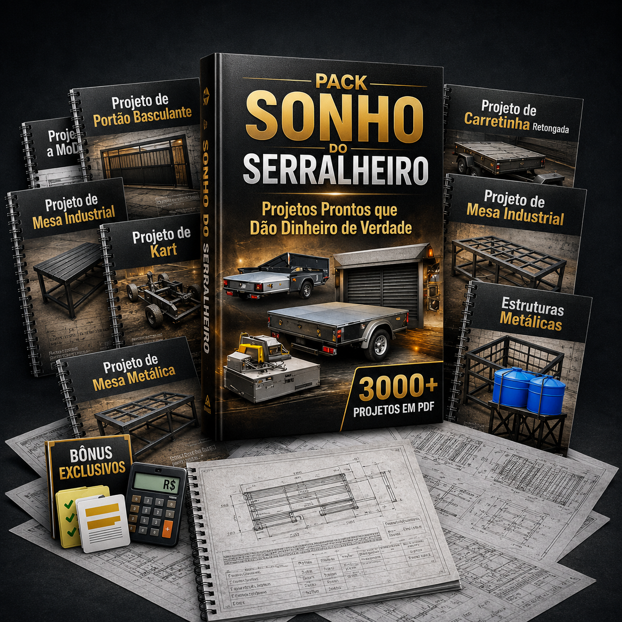 Pack Sonho do Serralheiro